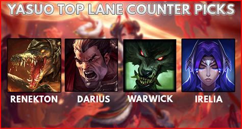 yassuo counter|yasuo counter pick.